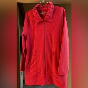 Nomadic Traders Women's Vibrant Red Utility Jacket